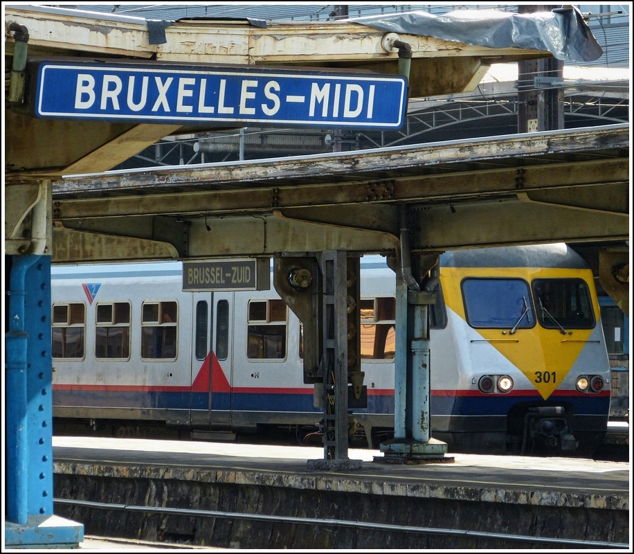 Bruxelles Midi/Brussel Zuid, eine Schande f�r eine m�chtegerne europ�ische Hauptstadt. 22.06.2012 (Jeanny)