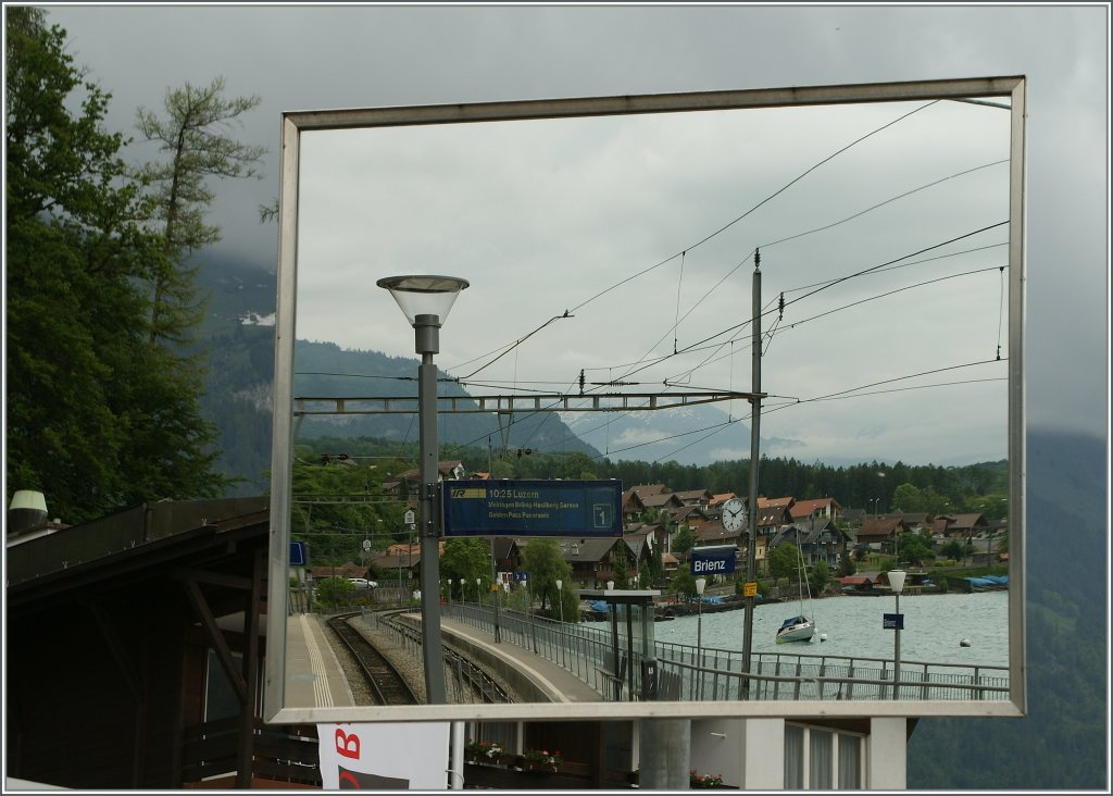 Der Bahnhof Brienz aus einer etwas anderen Sicht.
1. Juni 2012