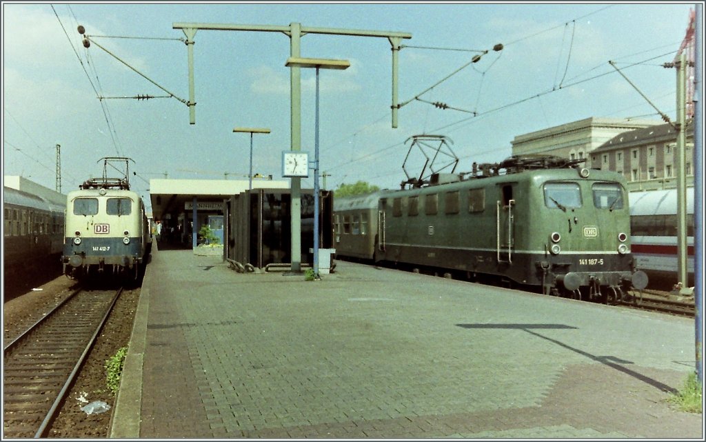 E 141 in Mannheim. 
gecanntes Negativ, Mai 1994