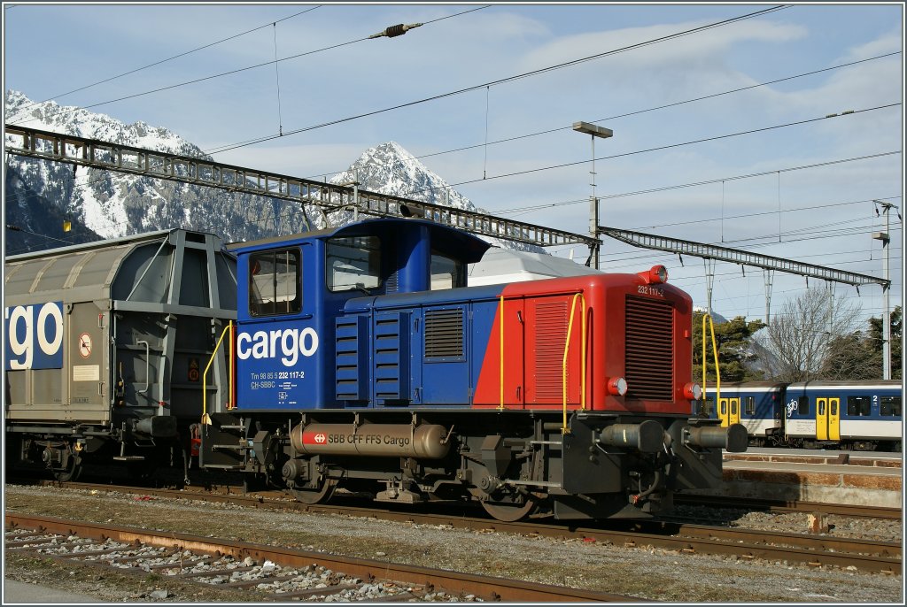 Hier nun  mein  Tm 232 117-2.
Martigny, den 27. Jan. 2013