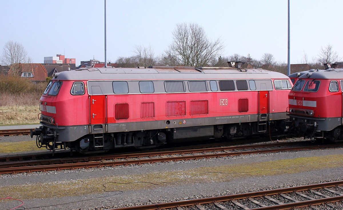 218 830-8(ex 218 305), REV/HB X/03.03.15, Nieb�ll Bw 08.04.2018