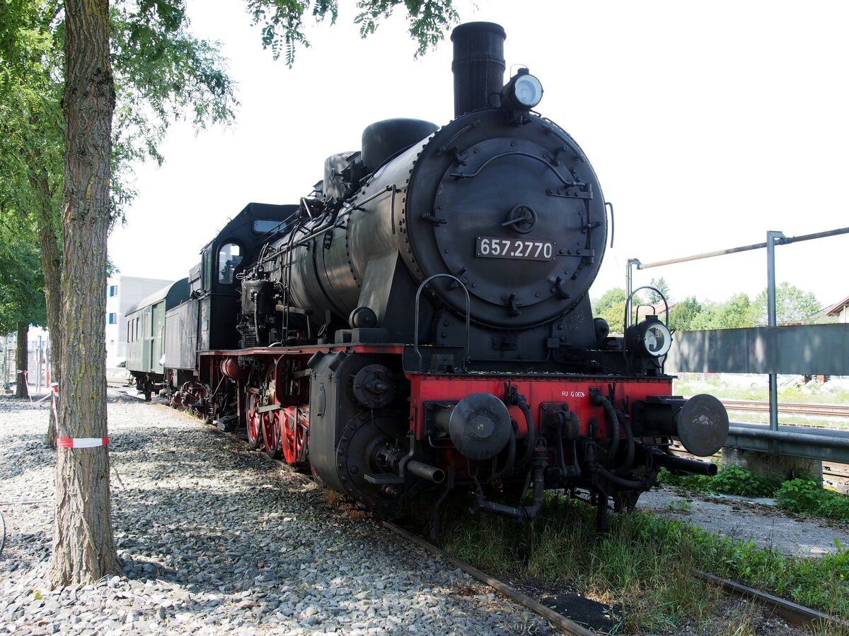 657 2770 in der Bahnwelt Freilassing am 01.09.2019.