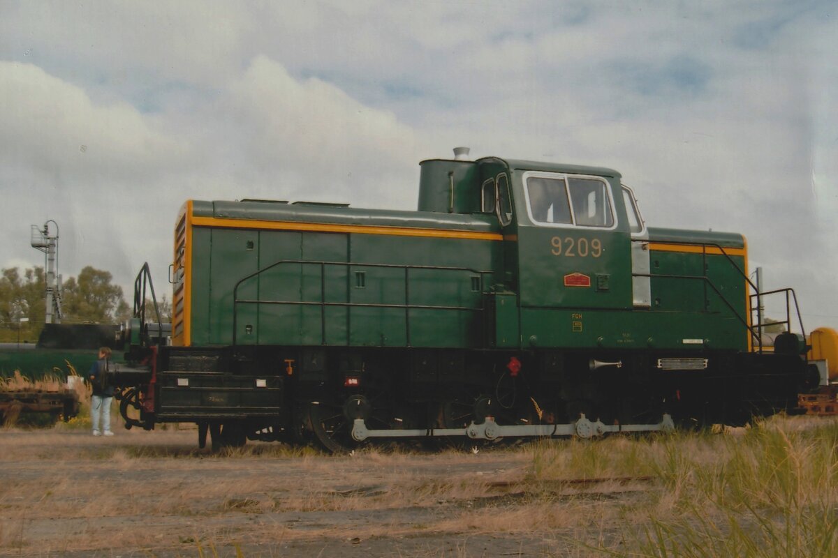 Am 12 September 2009 pr�sentiert PFT-TSP eine der neue St�cke: ex-NMBS Verschiebelok 9209.