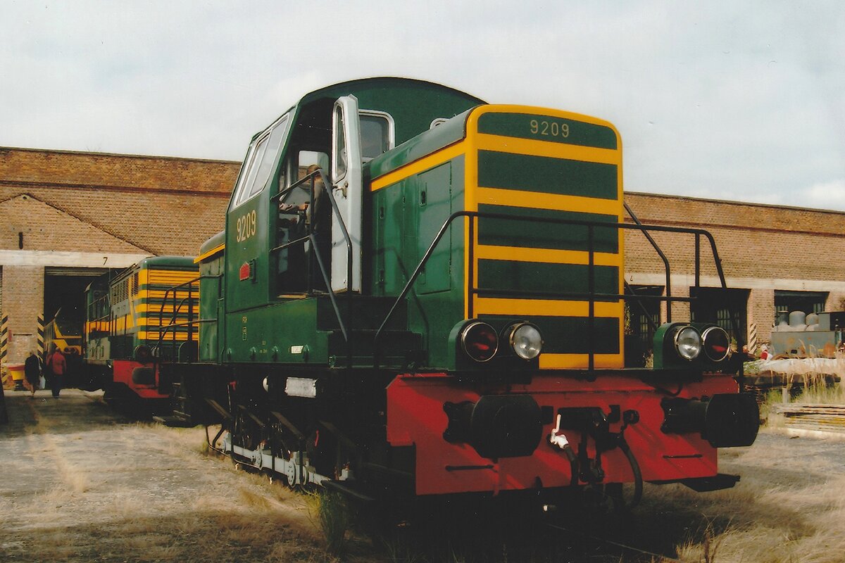 Am 12 September 2009 pr�sentiert PFT-TSP eine der neue St�cke: ex-NMBS Verschiebelok 9209.
