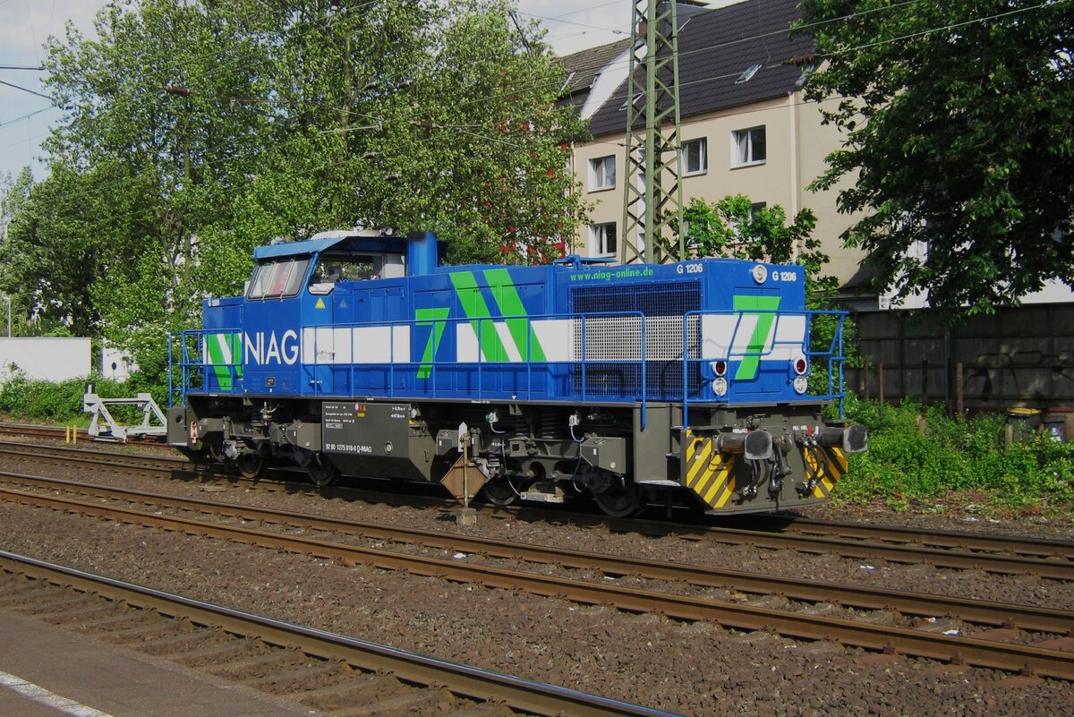 Am 16 Juli 2012 rüht sich NIAG-7 in Rheinhausen. 
