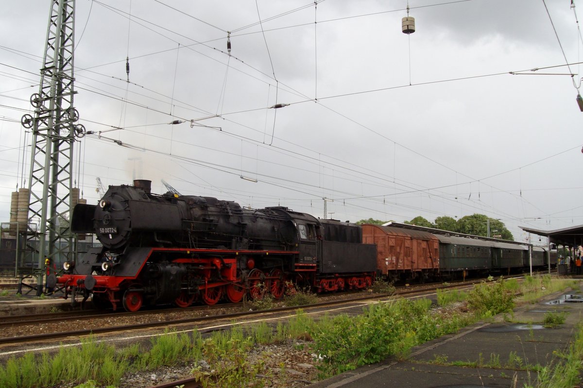 Am 9 Juni 2009 war 50 0072 aktiv ins BEM in Nördlingen. 