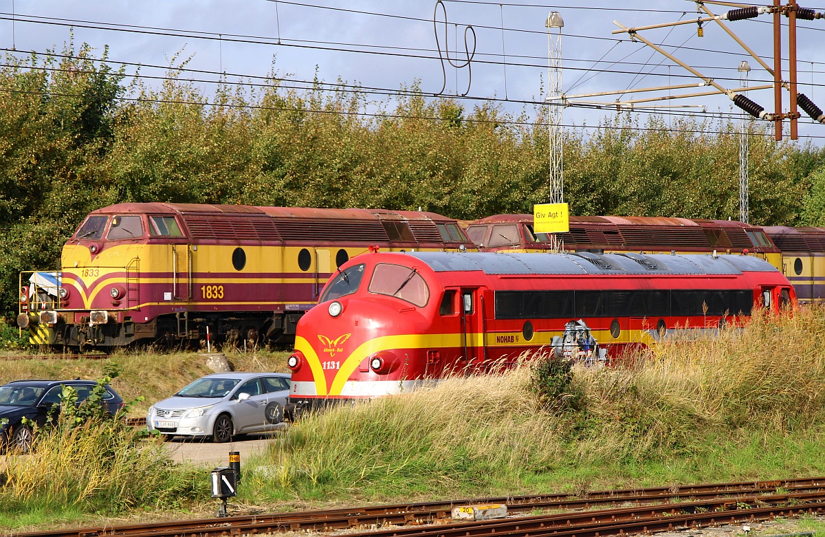 AMR Litra MY 1131 und CFLCD 1833, Pattburg 12.10.2022