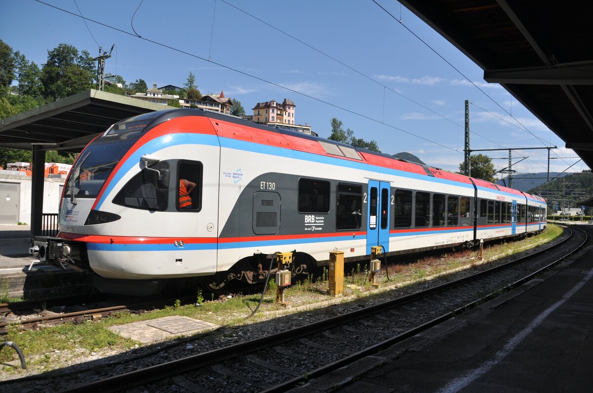 BRB ET 130    94 80 0427 130-0 D-BOBY in Berchtesgaden am 10.08.2022.