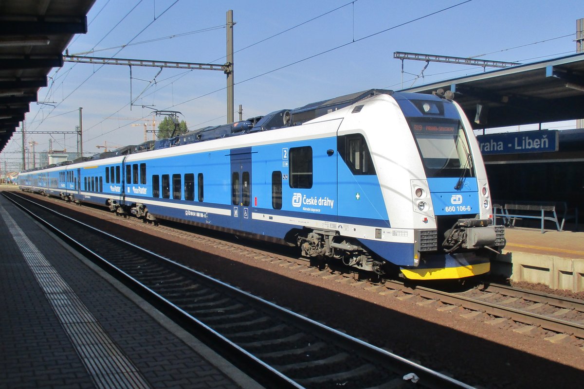 CD 660 106 verl�sst am 20 September 2018 Praha-Liben. 