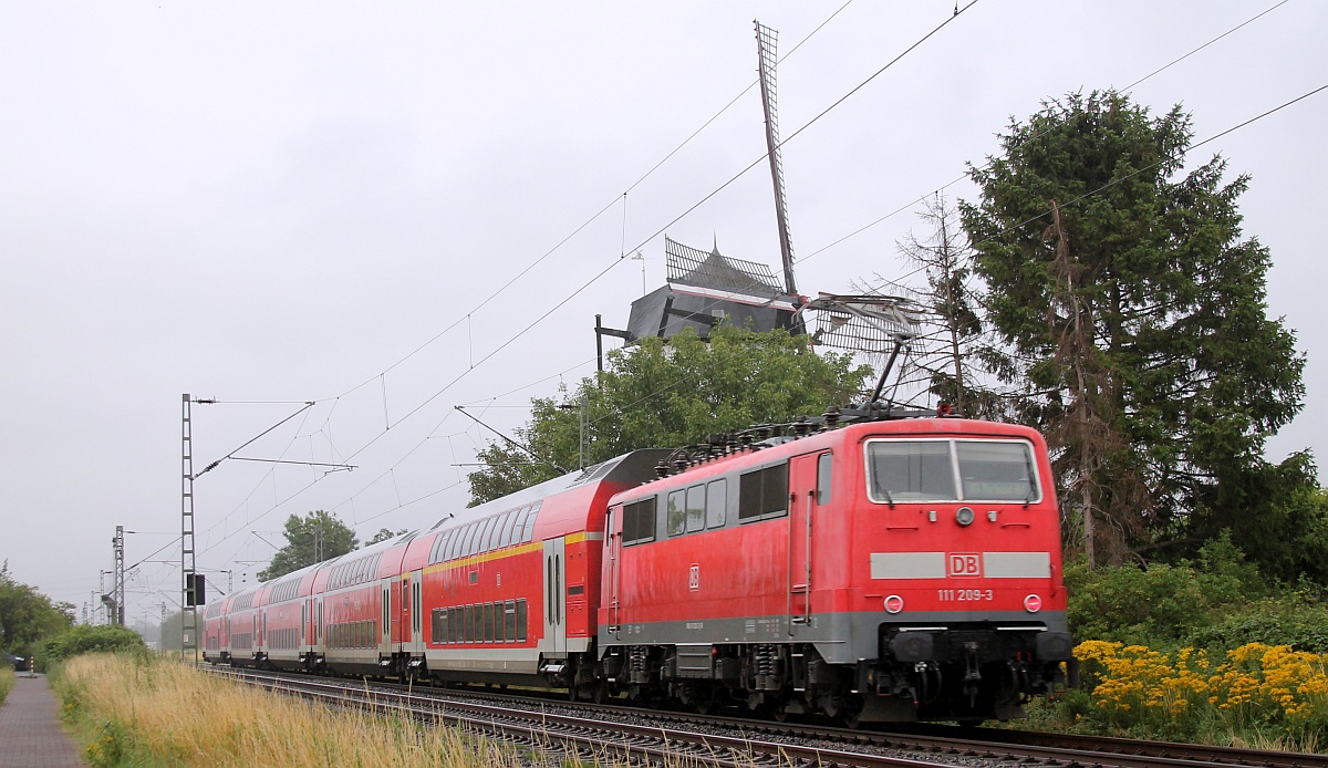 DB 111 209-3 bei B�ttgen 8.7.2020