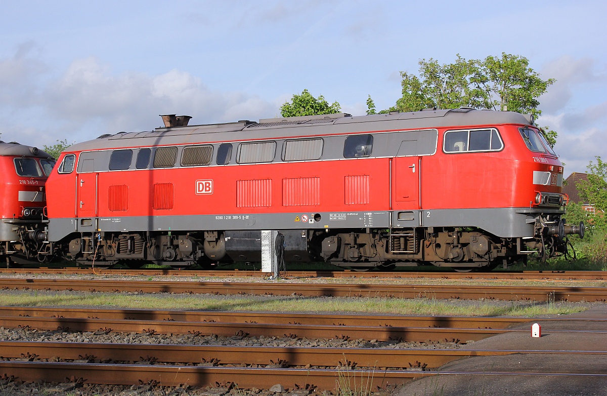 DB 1218 389-5 Nieb�ll 24.05.2017
