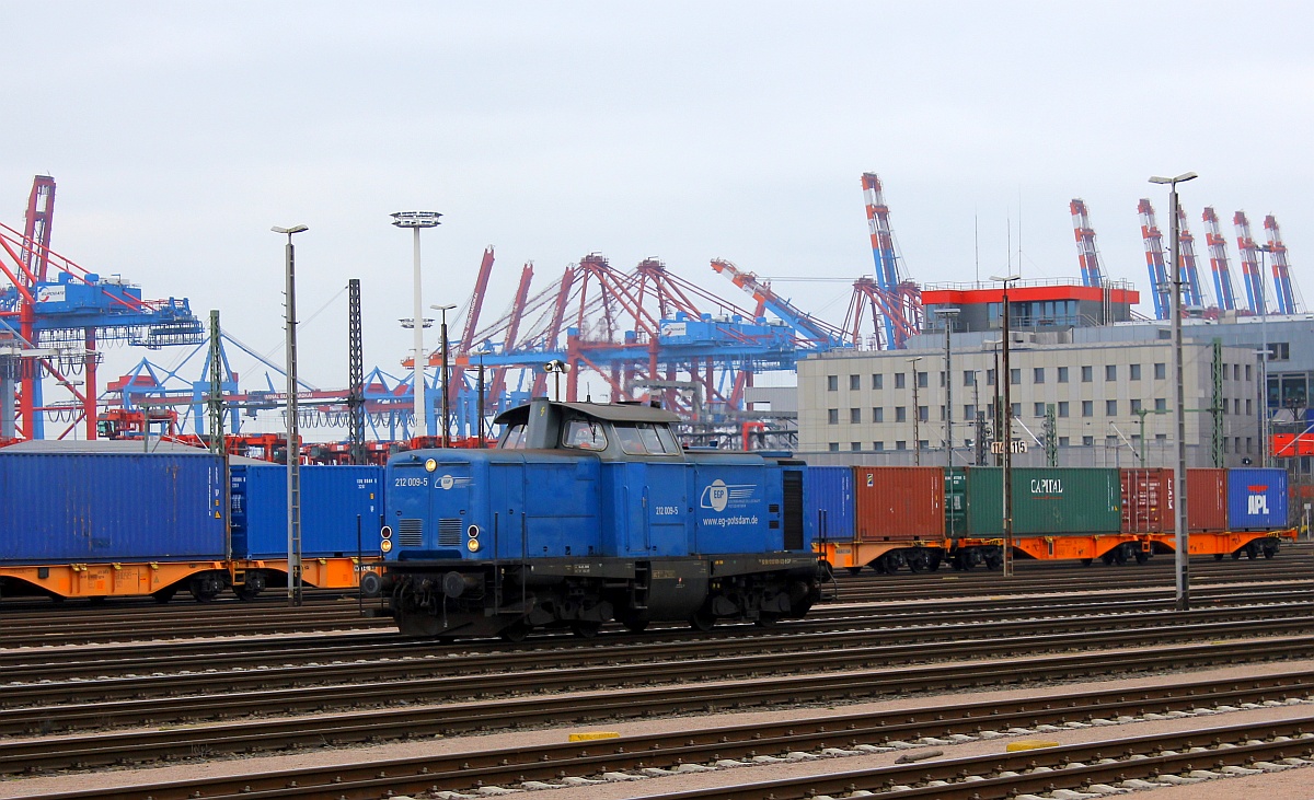 EGP 212 009-5 Hamburg-Waltershof 19.03.2016