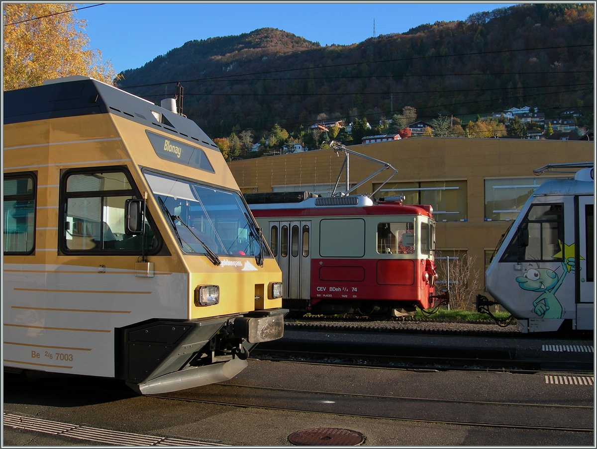 Erfreulich viele verschiedene  Gesichter  gibt es in Blonay zu sehen.
13. Nov. 2014