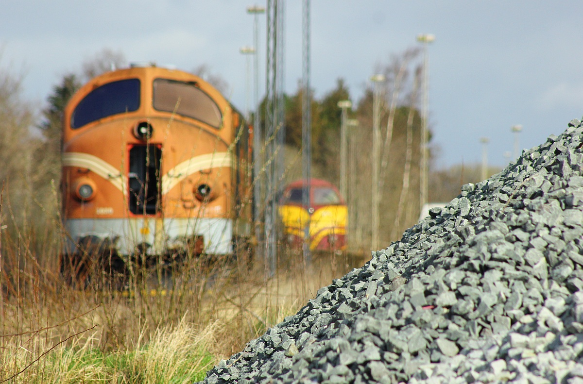 Impressionen aus Padborg....MX 1030  Ellen  die schon lange nicht mehr aktiv ist und im Hintergrund die CFLCA 1812. 07.04.2016(2)