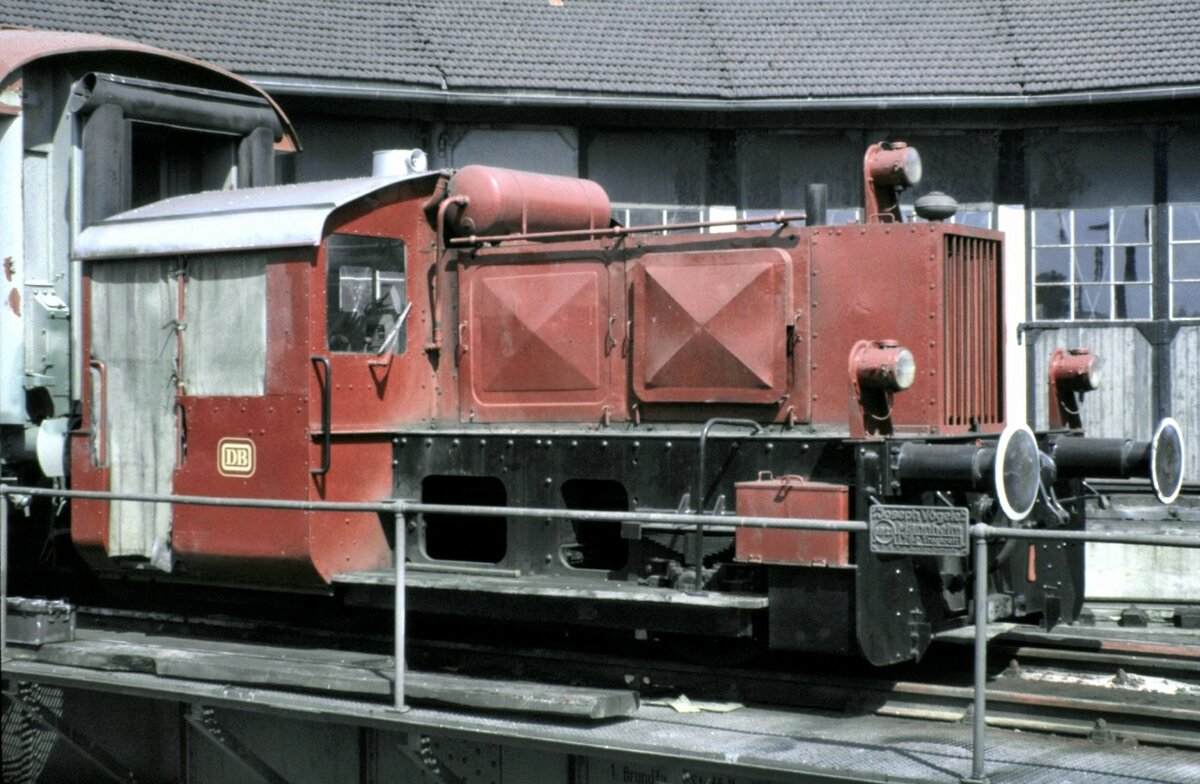 K�f III im EisenbahnmuseumNeuenmarkt-Wirsberg am 15.08.1978.