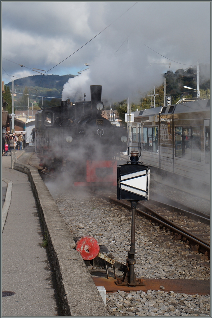 Leider ist das Motiv etwas verdeckt...
Blonay, den 4. Okt. 2015 
