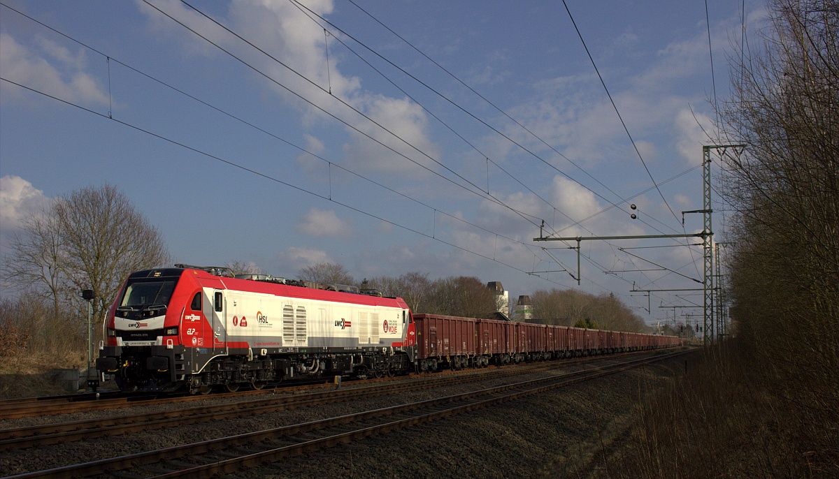 LWC/HSL 159 223 mit D�ngerzug in J�bek. 25.03.2021 II