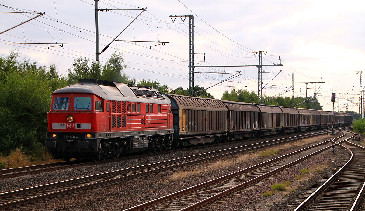 MBU 2014: DB 232 668-4 J�bek 30.07.2014
