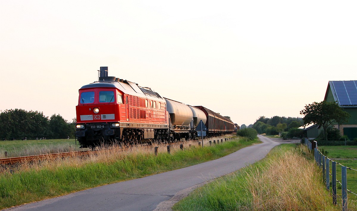 MBU 2014: DB 233 662-6 J�bek/Jyderupweg 29.07.2014