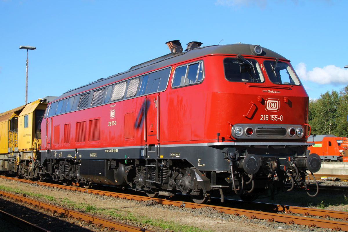 NeSA 218 155 abgestellt in Nieb�ll Gbf 06.09.2025