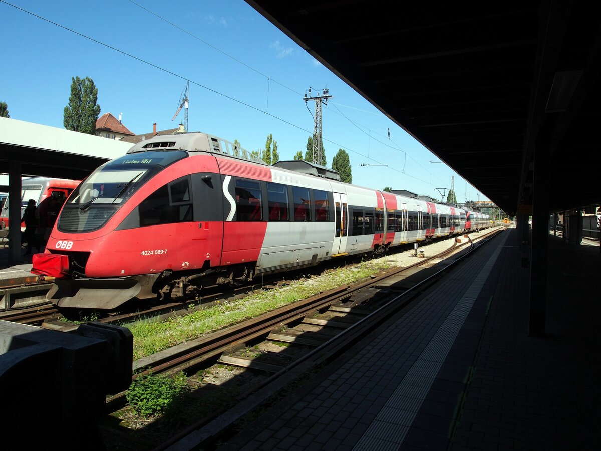 ÖBB 4024.089-7 in Lindau am 12.09.2019.