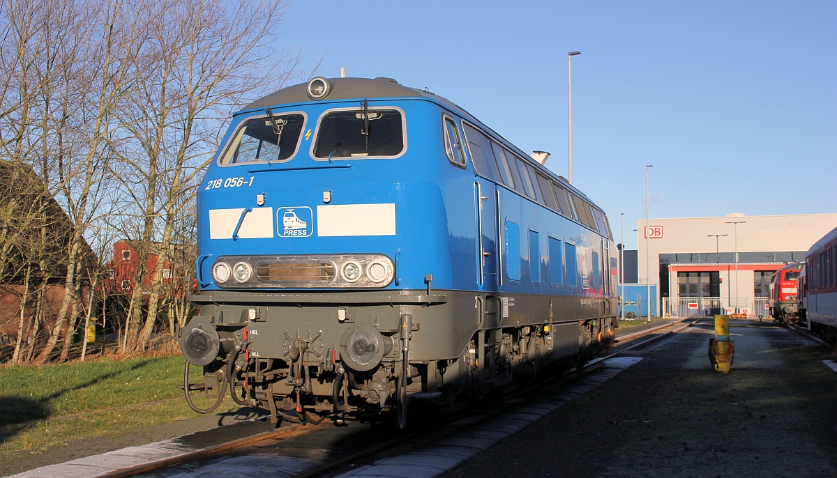 PRESS 218 056-1 oder 92 80 1218 454-7, REV/LS X/27.07.2020, Bw Nieb�ll 25.12.2020 (09300)