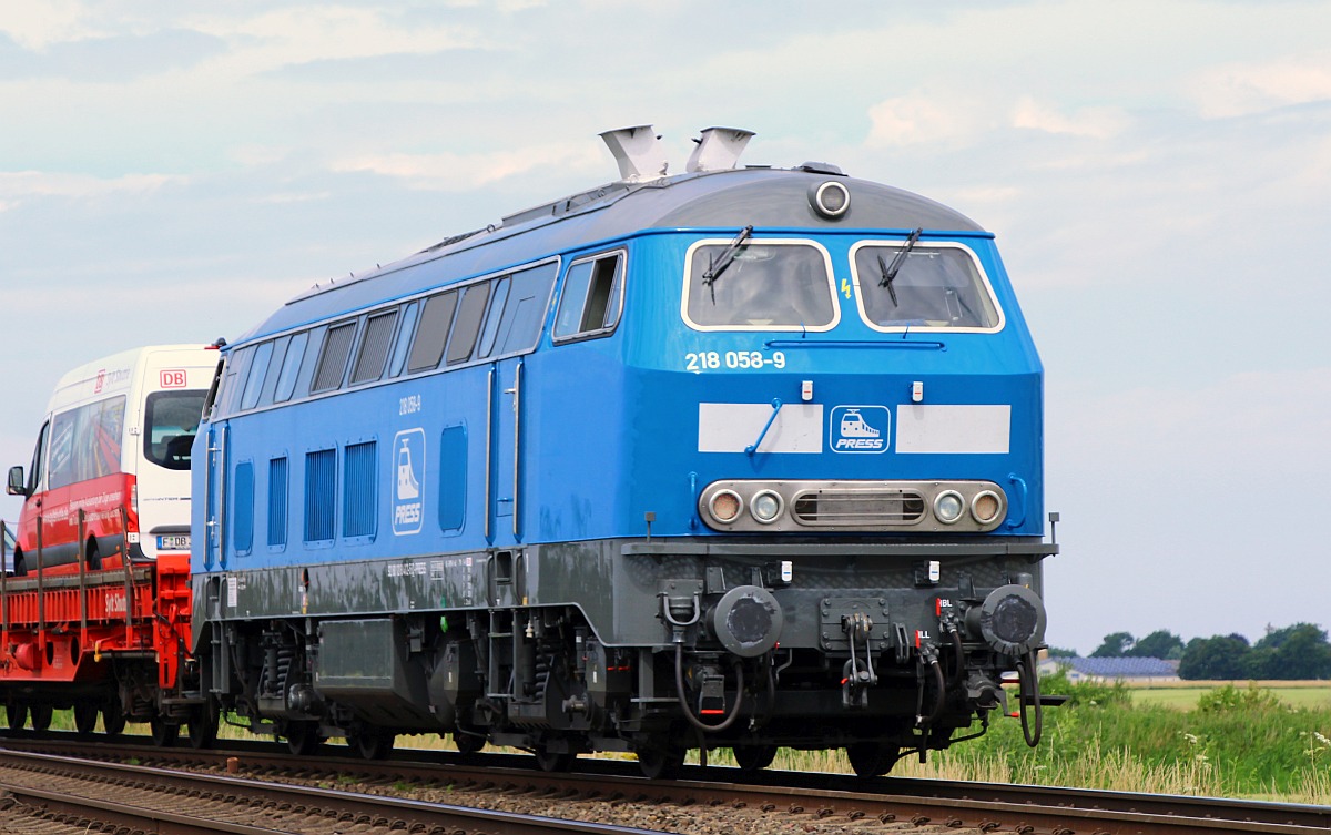 PRESS 218 058-9 / 218 412-5, REV/LS X/30.05.22 Lehnshallig 13.07.2022