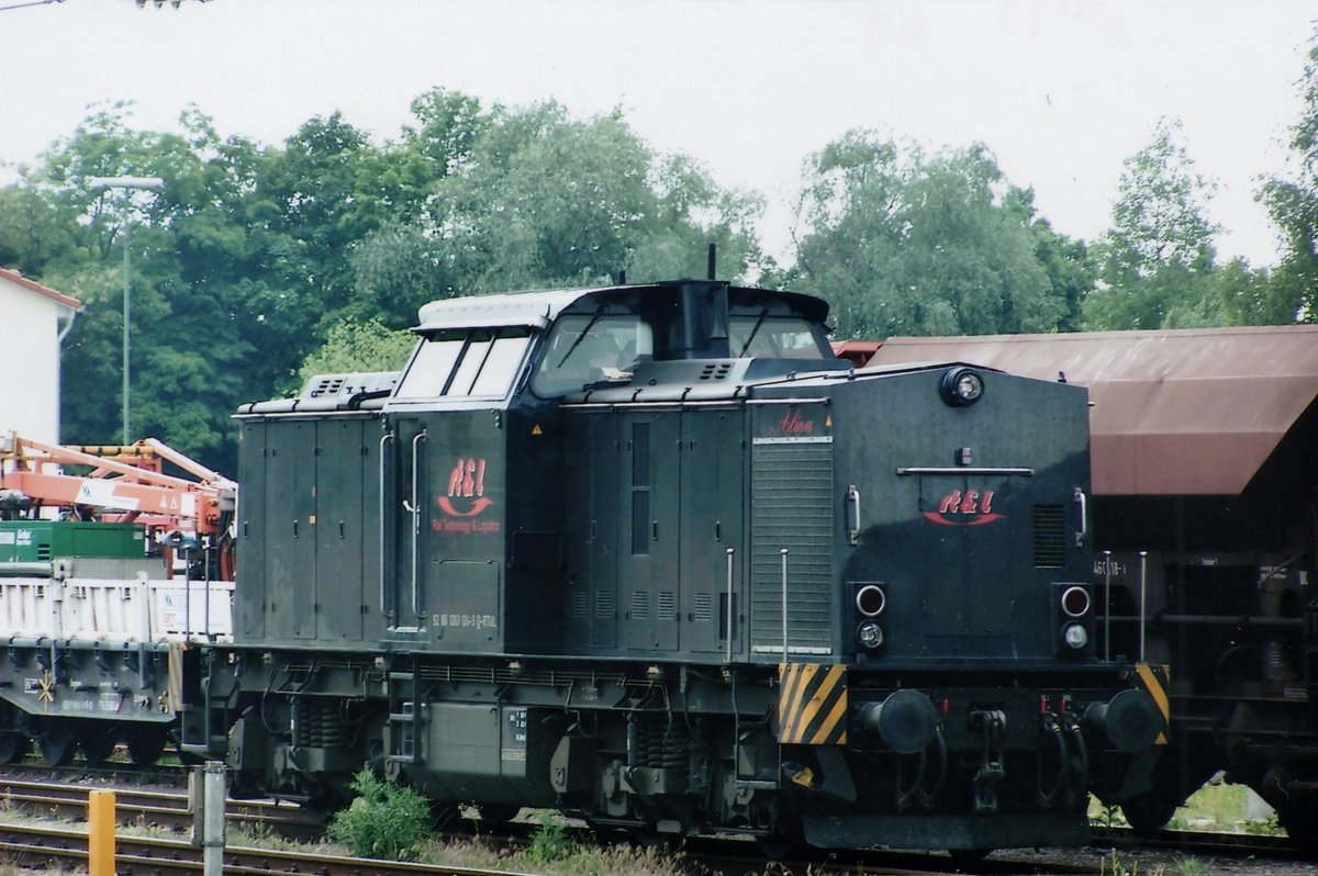 RT&L 1203 124 durchfahrt am 29 Mai 2008 Bruchsal.