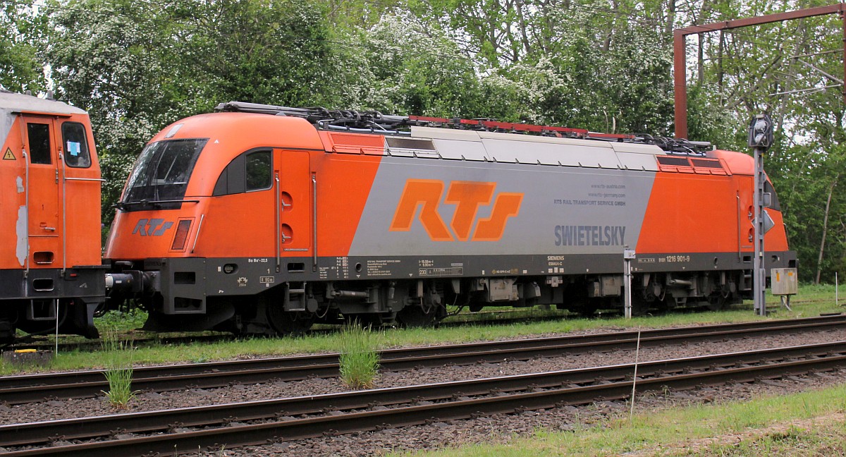 RTS/Swietelsky 9181 1216.901-9(ES64U4-C, REVV/Lz/15.01.16). Pattburg 24.05.16