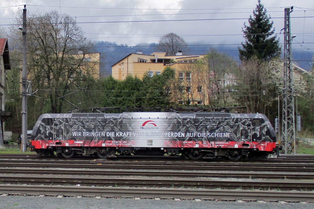 TX Log 189 997 pöcht auf manche Pferdekrafte in Kufstein am 4 April 2017.