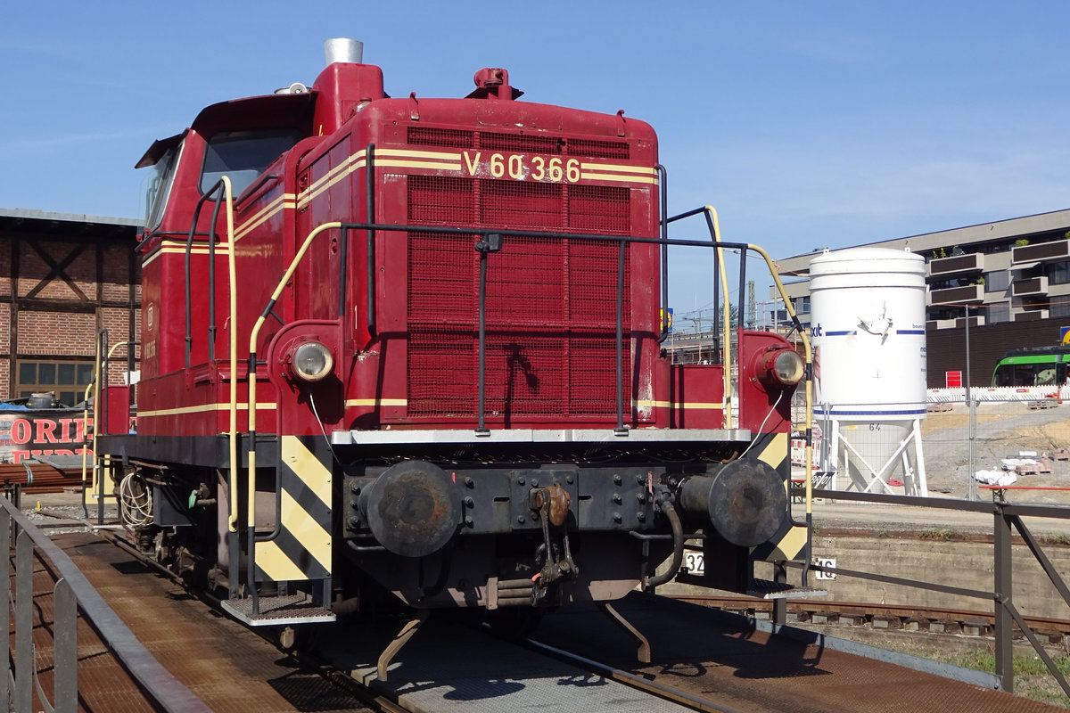 V 60 366 steht am 15 September 2019 ins S�ddeutsches Eisenbahnmuseum Heilbronn.