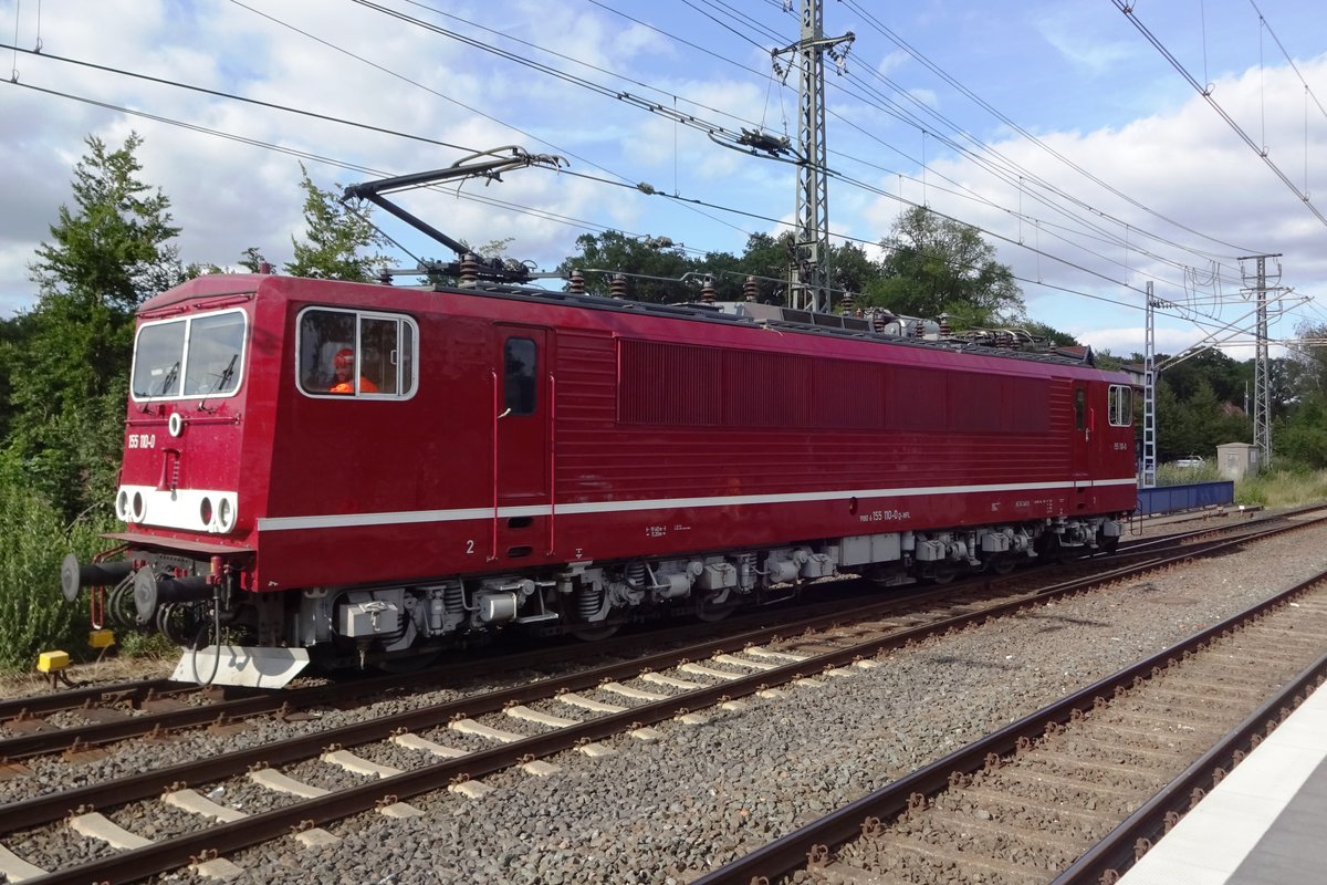 WFL 155 110-0 lauft am 15 Juli 2019 um in Bad Bentheim.