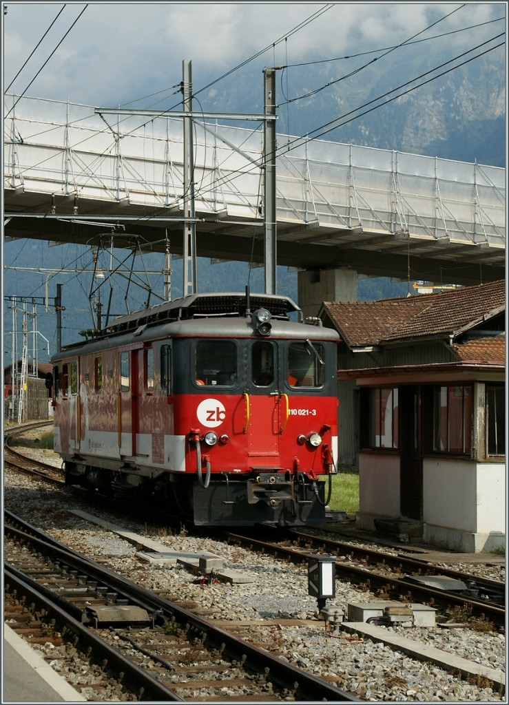 Wohl leider eines der letzten Bilder des De 110 im Planeinsatz...
Interlaken Ost, den 30. August 2013