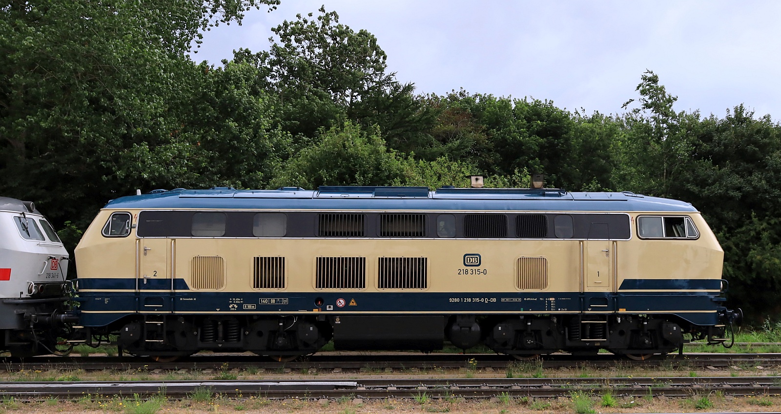 DB 218 315-0, REV/BCS X/25.02.25. Niebüll 15.07.2025