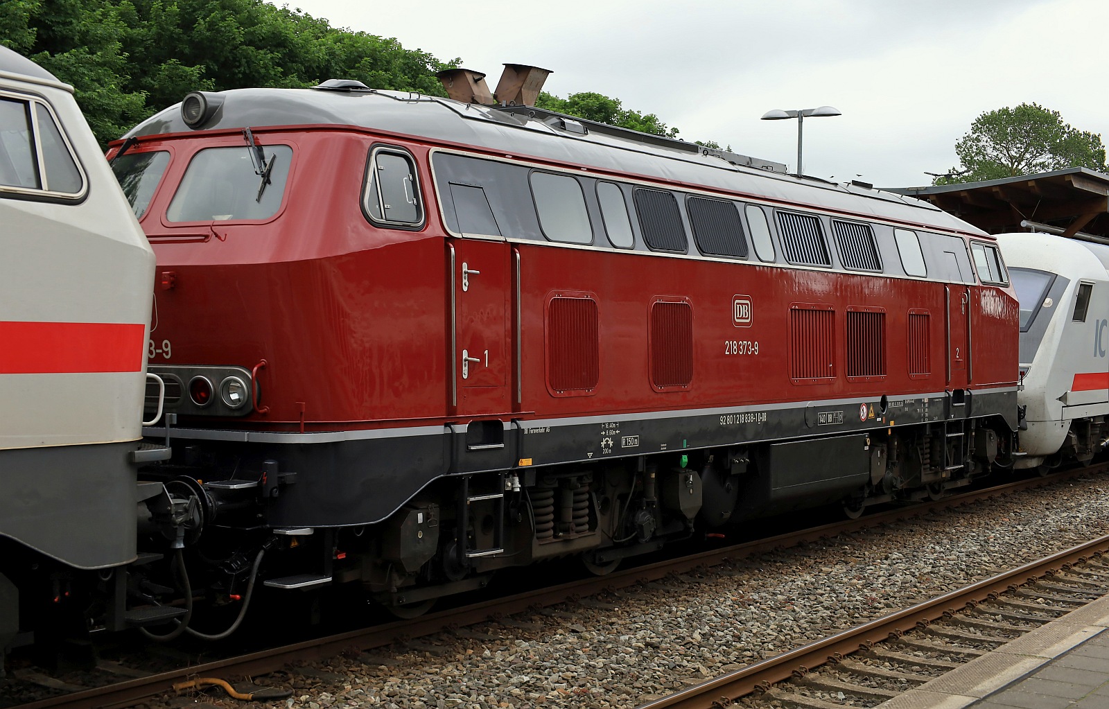 DB 218 838-1/373-9, REV/BCS X/21.05.24 am IC 2074. Nieb�ll 03.06.2024