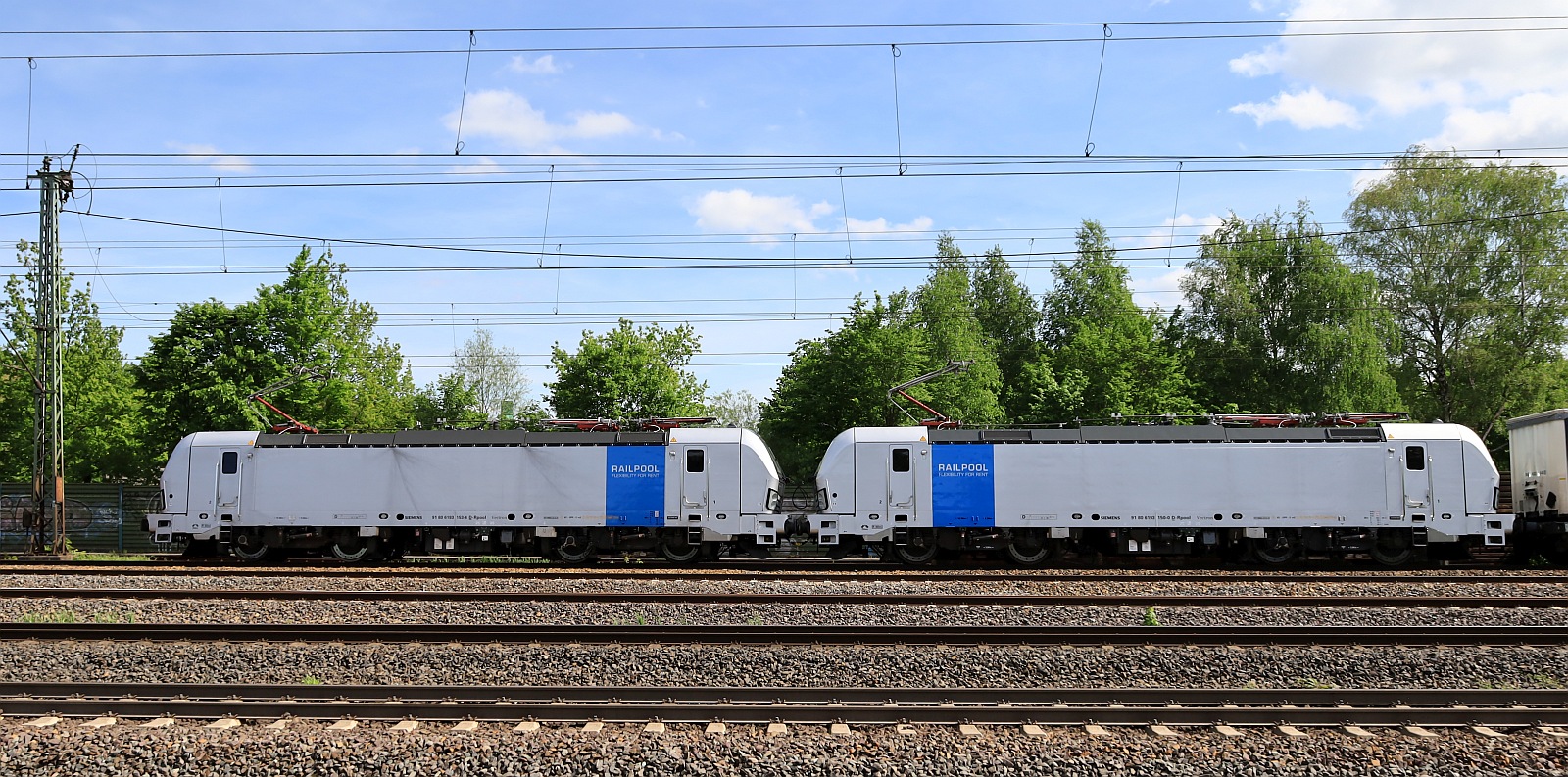 Railpool 193 153-4 + 130-0 HH-Harburg 04.05.2024