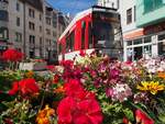 Stra�enbahn / Stadtverkehr; Halle;  MGT6D Nr.641 von Bautzen Baujahr 1998 in der Schmeestra�e in Halle am 30.06.2015.