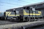 SNCB Nr.8059 und 8068 in Brüssel Schaerbeck am 09.03.1996.