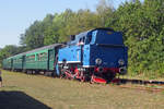 Tender vorn zieht TKt 48-87 der CFV3V am 21 September 2019.