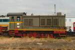 Seitenblick auf 42550, eine frühere Rangierlok der Belgisches Her und in 2009 geschenckt an die PFT-TSP, die der Neuling am 12 September 2009 in deren Museum in Saint-Ghislain präsentierte.