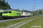 Français  Re 465 011  Ici à Mülenen  Le 02 Juin 2020      
