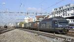 Français  Re 465 011 [Wisenberg]  Ici à Thun  Le 09 Août 2018      