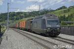 Français  Re 465 013 [Stockhorn]  Ici à Reichenbach-im-Kandertal  Le 04 Juin 2019    