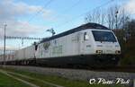 Français  Re 465 015 [Cat's Eye]  Ici à Vufflens-la-Ville  Le 21 Novembre 2013    
