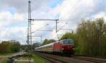 DSB Litra EB 3213 mit EC 395 nach S�den.
