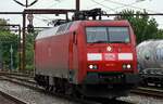 DBCSC Litra EG 3103 hat gerade ihren Zug aus Taulov nach Pattburg gebracht und f�hrt nun in ihre Abstellung. Pattburg/DK 22.05.2026