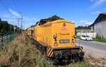 DB 203 313-2 REV/BCS X/11.03.20 von der Laderampe in Jübek aus aufgenommen. 07.09.2025
