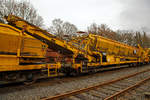   Plasser & Theurer Material-, Förder- und Siloeinheiten MFS 38-D (teilweise auch BSW 2000 - Bunker-Schüttgut-Wagen genannt) der HERING Bahnbau, Burbach, Nr.