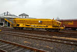Plasser & Theurer Materialförder- und Siloeinheiten MFS 38 (teilweise auch BSW 2000 - Bunker-Schüttgut-Wagen genannt) der HERING Bahnbau GmbH, Burbach, Nr.