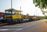   Der GKW 315 der DB Bahnbau Gruppe GmbH (Gleiskraftwagen) bzw.